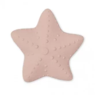 Cam Cam Copenhagen natúr kaucsuk tengeri csillag rágóka Dusty Rose fáradt rózsaszín árnyalatban, 10x10 cm