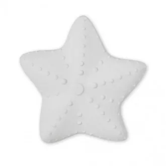 Cam Cam Copenhagen natúr kaucsuk tengeri csillag rágóka Classic Grey szürke színben, 10x10 cm