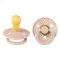 Bibs Studio Colour Jasmine Blush Mix jázmin virágmintás púderrózsaszín natúr kaucsuk cumi 0-6 hó 2 db
