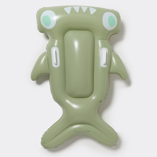 Sunnylife Gyerek felfújható matrac - Salty the Shark Khaki