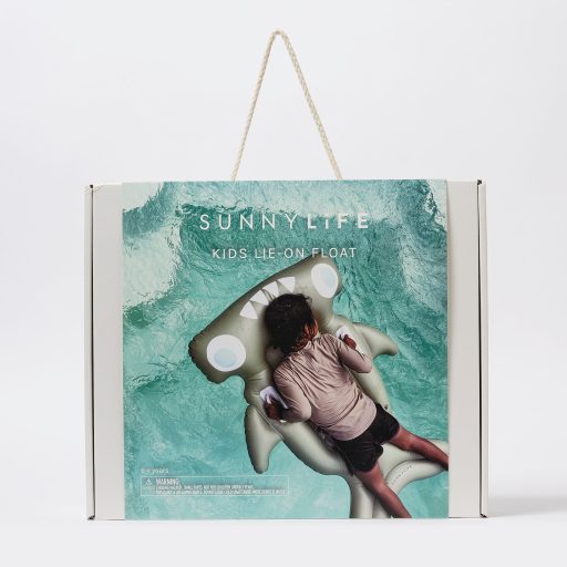 Sunnylife Gyerek felfújható matrac - Salty the Shark Khaki