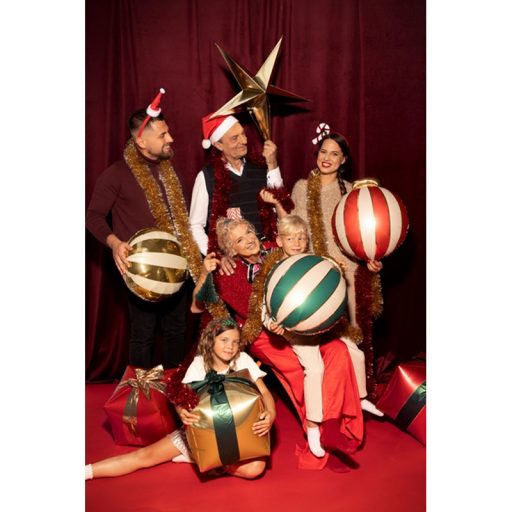 PartyDeco Fólia lufi ajándékdobozok - 3 db