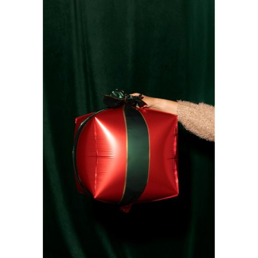 PartyDeco Fólia lufi ajándékdobozok - 3 db