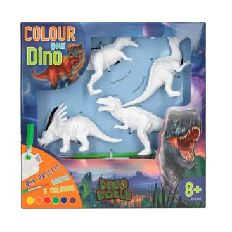Dino World Kreatív dinoszaurusz festőkészlet