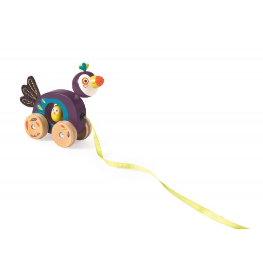 Moulin Roty Dzsungel - Kicsi húzható tukán