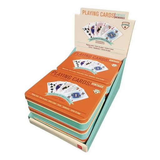 Legami Franciakártya, vízálló, 2 csomag - fémdobozban