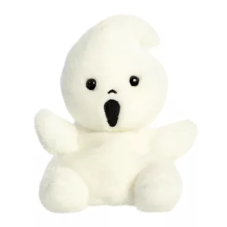 Palm Pals Boo Ghost hófehér mosolygós szellem Halloween plüssfigura 13 cm