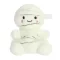 Palm Pals Brendan Mummy fehér múmia Halloween plüssfigura mosolygós arccal 13 cm