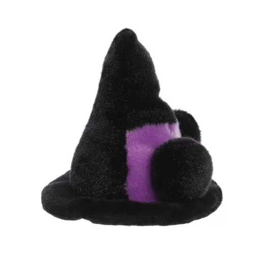 Palm Pals Rowena Witch Hat fekete-lila boszorkánykalap Halloween plüssfigura 13 cm