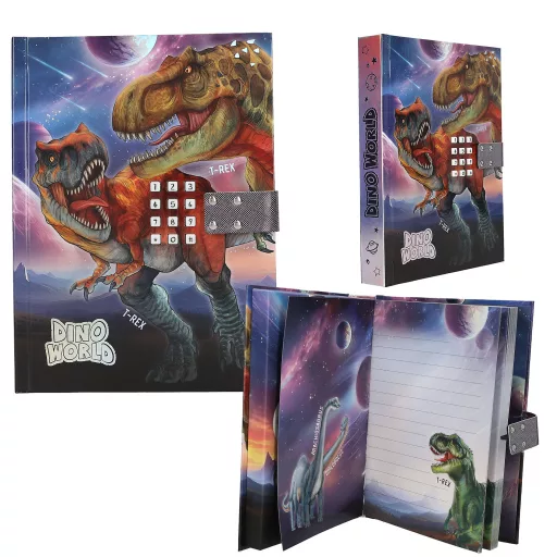 Dino World Titkos Napló Kóddal és Hanggal - GALAXY