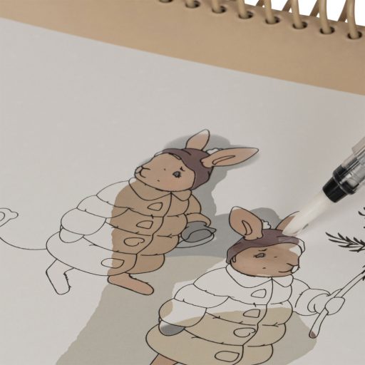 Konges Sløjd Varázslatos kifestőkönyv vízzel