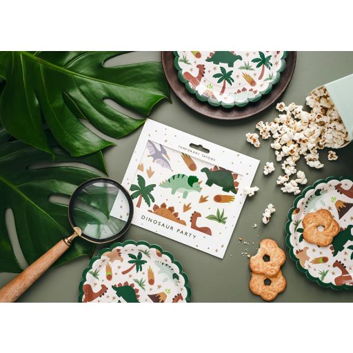 Party Deco Ideiglenes gyerek tetoválások - Dinoszauruszok 13 db