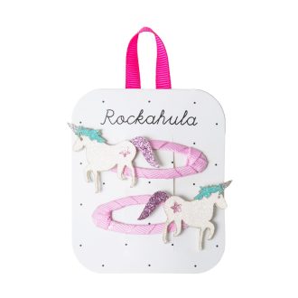 Rockahula Kids Csillámos unikornis hajcsat 2db