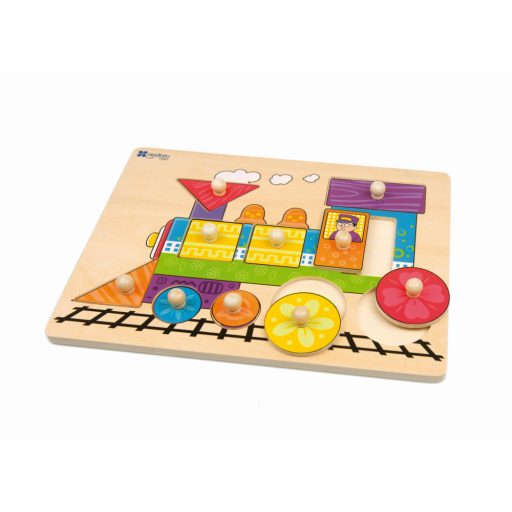 Andreu Toys Formaillesztő Puzzle - Vonat