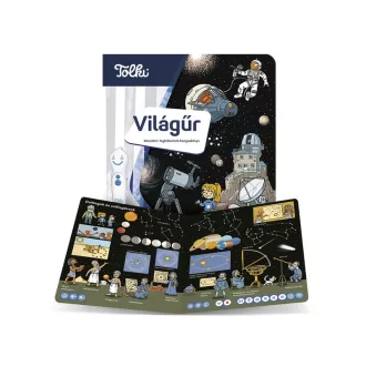 Tolki Interaktív foglalkoztató hangoskönyv - Világűr