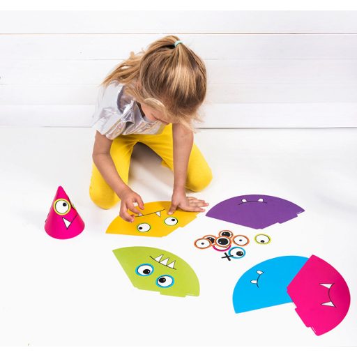 Party Deco Party csákó - Szörnyecskék 6 db