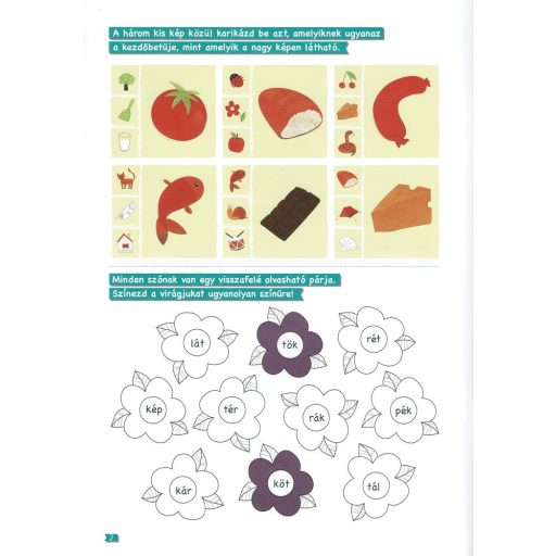 Napraforgó Tanoda - Gyakorlófeladatok elsősöknek 2.