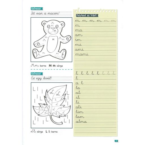 Napraforgó Tanoda - Gyakorlófeladatok elsősöknek 2.