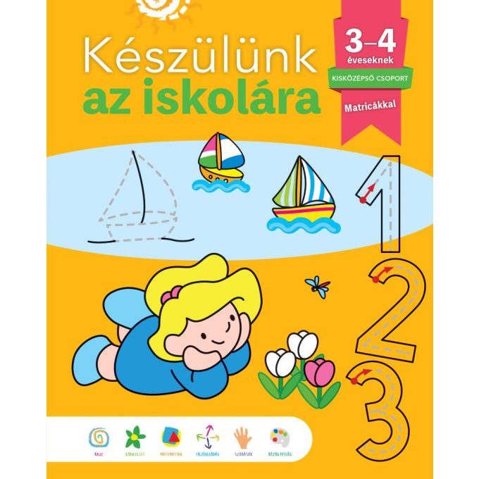 Készülünk az iskolára - 3-4 éveseknek - Napraforgó