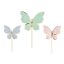 Party Deco Tortafeltétek Pillangók