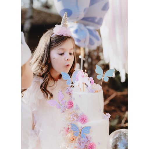 Party Deco Tortafeltétek Pillangók