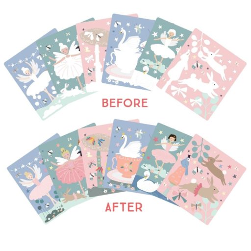 Floss and rock Varázslatos színváltó vizes kifestő - Varázslat