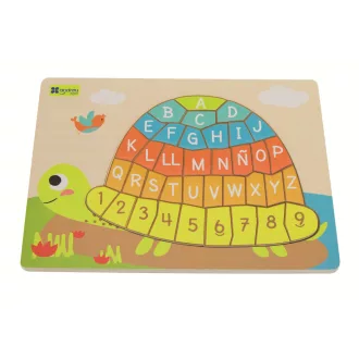 Andreu Toys Formaillesztő puzzle - teknős