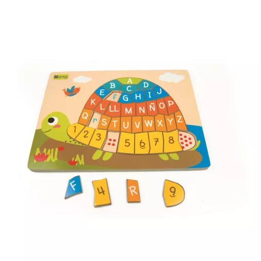 Andreu Toys Formaillesztő puzzle - teknős
