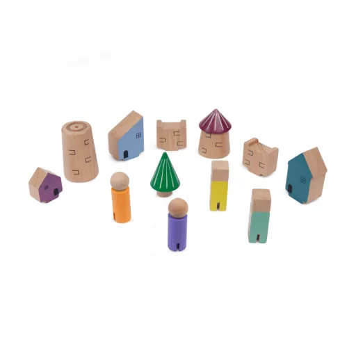 Andreu Toys 3D Puzzle - Falu