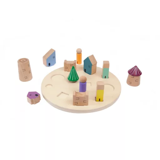 Andreu Toys 3D Puzzle - Falu