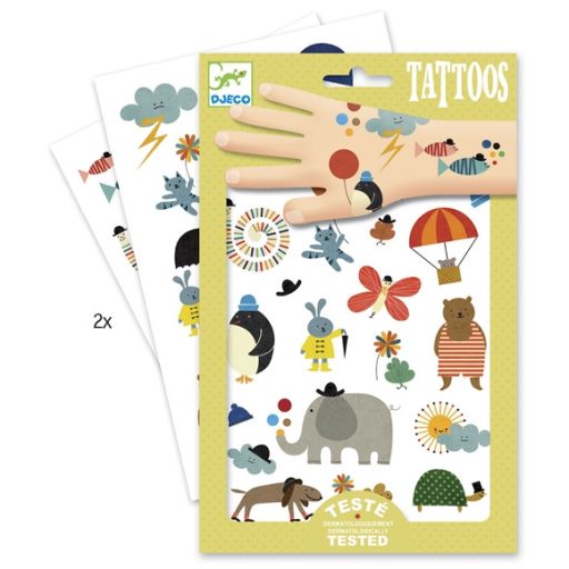 Djeco Tetováló matricák - Cuki dolgok