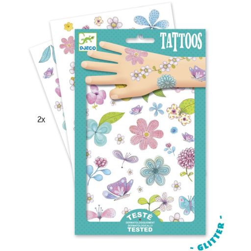 Djeco Tetováló matricák - Mezei virágok