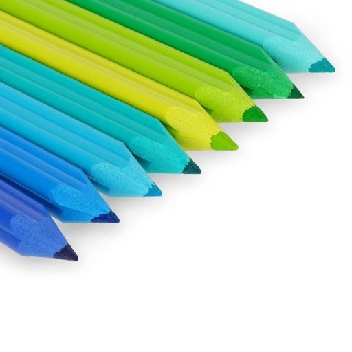 Legami színesceruza készlet, 24db, hegyezővel, macis tartóban