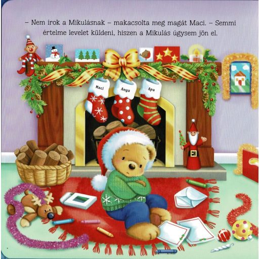 Napraforgó Csillogó mesevilág - Rosszcsont Maci karácsonya