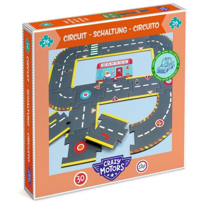 Djeco Crazy Motors autópálya - Városi kőrút