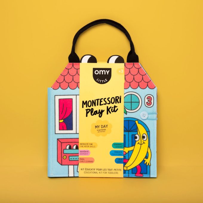 Montessory fejlesztő játék- Az én napom - OMY