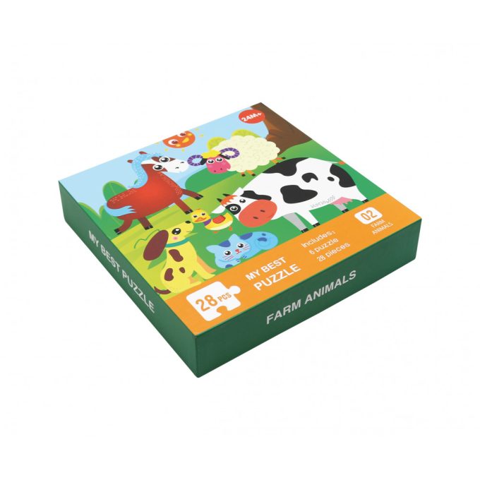 New Selection Puzzle - Állatok a farmon