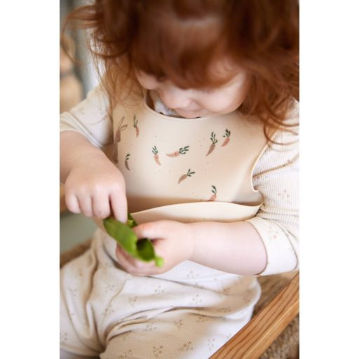 Filibabba Szilikon előke mintával - Carrot Thief