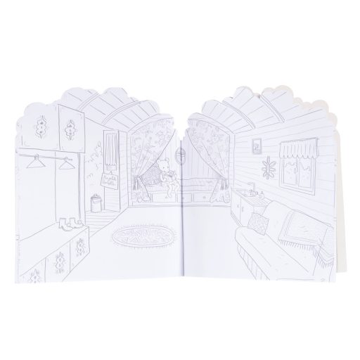 Moulin Roty A nagy család - Matricázó és színező album - Az én házam