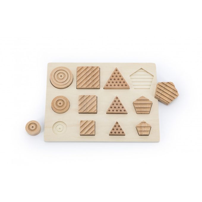 Andreu Toys Készségfejlesztő formabeillesztő - Geometriai alakzatok