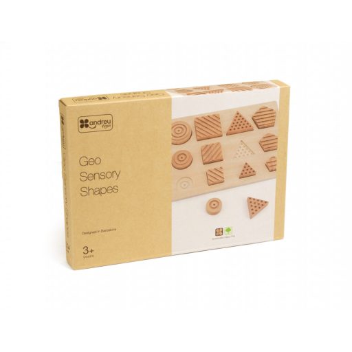 Andreu Toys Készségfejlesztő formabeillesztő - Geometriai alakzatok