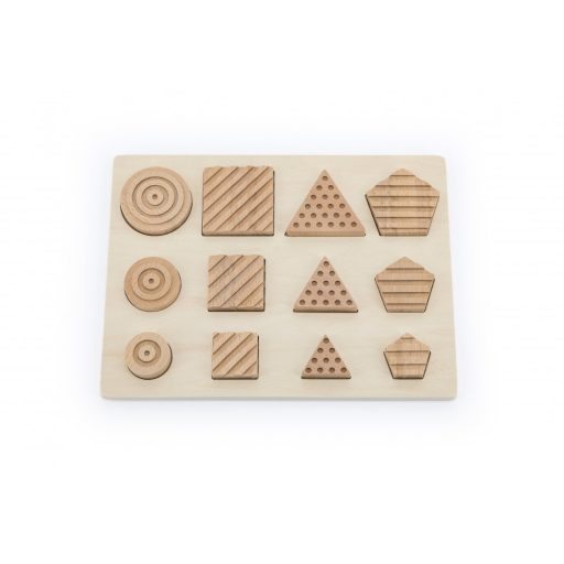 Andreu Toys Készségfejlesztő formabeillesztő - Geometriai alakzatok