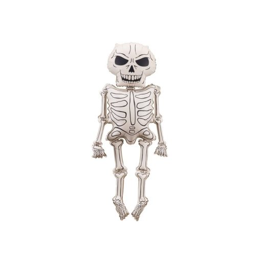 PartyDeco Fólia lufi Csontváz XXL