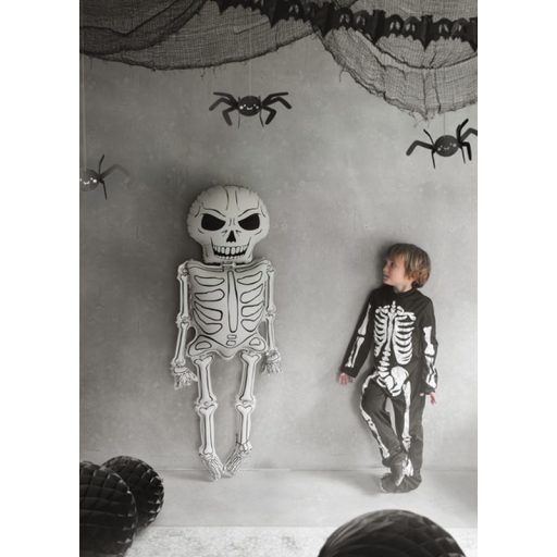 PartyDeco Fólia lufi Csontváz XXL