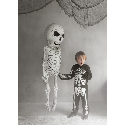 PartyDeco Fólia lufi Csontváz XXL