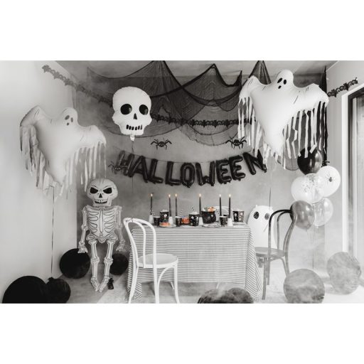 PartyDeco Fólia lufi Csontváz XXL