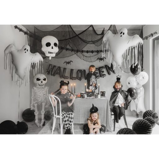 PartyDeco Fólia lufi Csontváz XXL