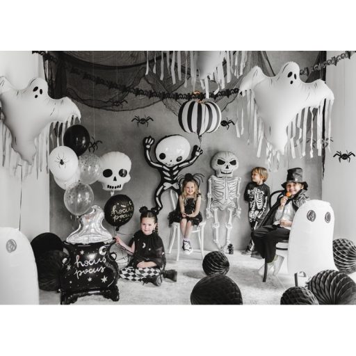 PartyDeco Fólia lufi Csontváz XXL