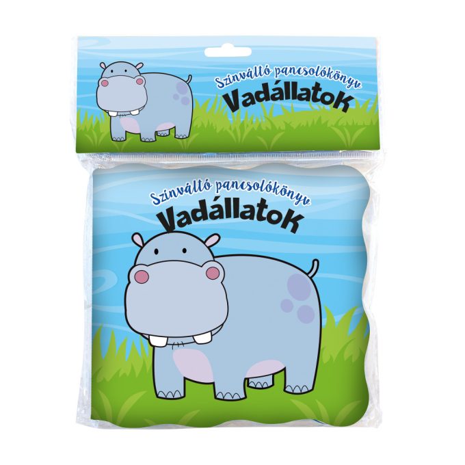 Színváltó pancsolókönyv - Vadállatok - Napraforgó