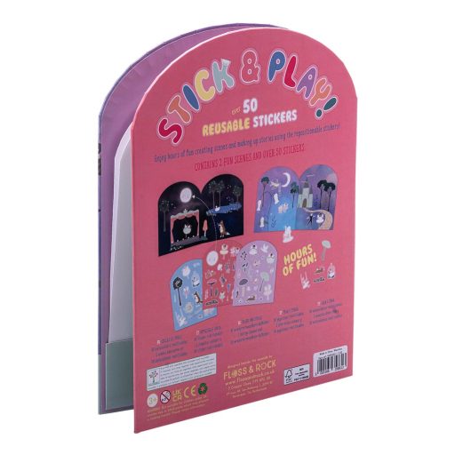 Floss and rock Stick & play - Varázslatos matricás könyv